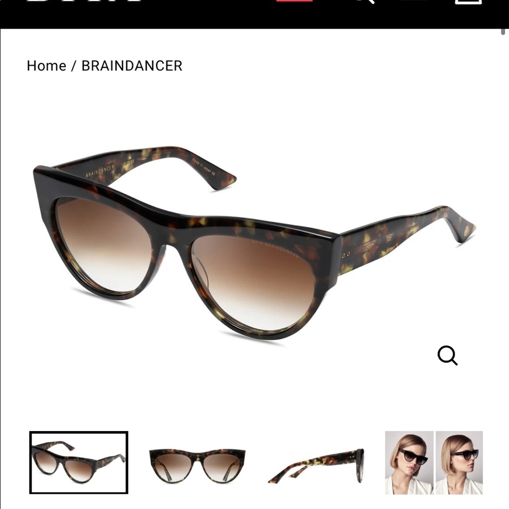 Dita Braindancer Sunglasses - Brand New - Never Worn